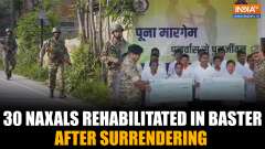 Chhattisgarh: 30 Naxals Surrender, Undergo Rehabilitation in Bijapur