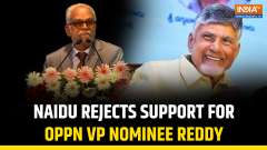 Chandrababu Naidu Rejects Support for Opposition VP Nominee Sudarshan Reddy