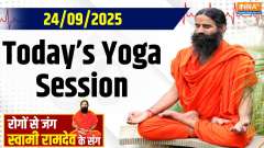 Yoga With Swami Ramdev: Learn 'Health Mantra of the 40th Year' on India TV