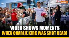 Video Captures Exact Moment When Charlie Kirk Was Shot Dead At Utah College
