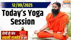 Yoga With Swami Ramdev, 12 Sep, 2025 : How are the headlights of vehicles weakening the eyesight?
