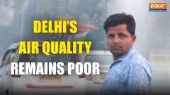 Delhi Air Quality Remains Poor Near India Gate and ITO Today