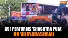 BSF Honours Weapons Used During Operation Sindoor with 'Shastra Puja' on Vijayadashami