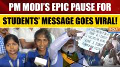 PM Modi Stops Mid-Speech for Students' Inspiring Message at Coimbatore Event | PM Modi Viral Moment