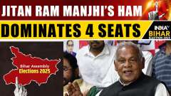 Bihar Election Results 2025: Jitan Ram Manjhi's Party Gains Lead in 4 Constituencies