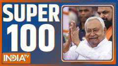 SUPER 100: Nitish Kumar met the Governor and staked claim to form the government.