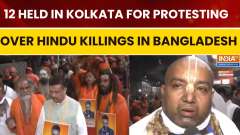 Kolkata: 12 Arrested for Protesting Outside Bangladesh Deputy High Commission Over Hindu Killings