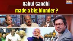 Coffee Par Kurukshetra: Rahul made a big blunder, got into trouble after speaking in Parliament?
