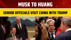 Donald Trump & Xi Jinping Joined By Elon Musk, Tim Cook, And Huang At Beijing  