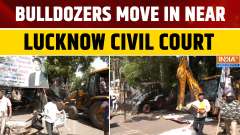 Lucknow Civil Court: Bulldozers Demolish Illegal Encroachments in Kaiser Bagh on HC's Orders