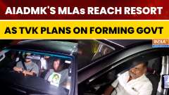 Tamil Nadu Elections: AIADMK Shifts It's MLAs To Resort as TVK's Vijay Strives For Majority