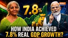 India's GDP Grows 7.8% Despite Global Crisis: How Modi Government Beat Growth Forecasts? 
