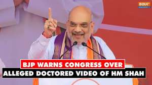 BJP warns Congress over alleged doctored video of Home Minister Amit Shah | Lok Sabha Elections 2024