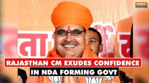 Rajasthan CM Bhajanlal Sharma exudes confidence in NDA forming Govt ahead of Lok Sabha results