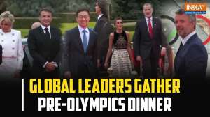 Olympics 2024:World leaders and royalty arrive for dinner ahead of Olympics opening ceremony
