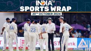 Sports Wrap: India defend 106 runs in 1st Test vs New Zealand 