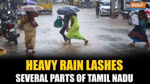 Tamil Nadu: Heavy Rain lashes parts of Tiruchirappalli, waterlogging reported in several areas