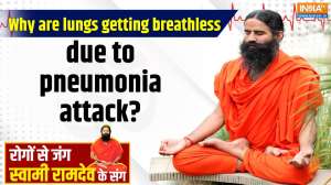 Yoga With Swami Ramdev, 25 Jan, 2025 : Why are lungs getting breathless due to pneumonia attack?