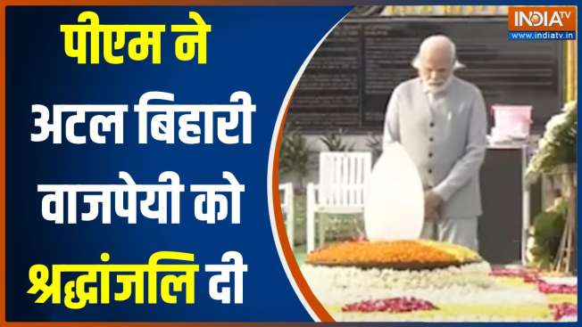 President Murmu, PM Modi Pay Tributes To Atal Bihari Vajpayee On His ...