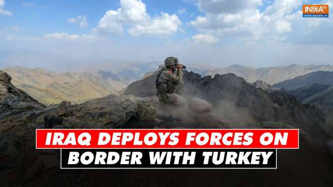 VIDEO: Iraq deploys forces on borders after Turkey intensified its shelling on the area | India TV News