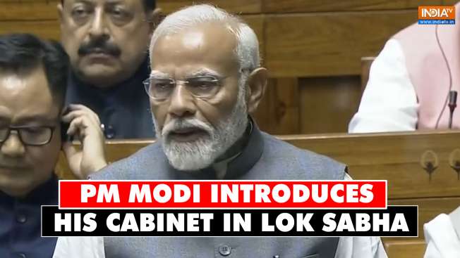 New Cabinet Minister: Prime Minister Narendra Modi introduces Council ...