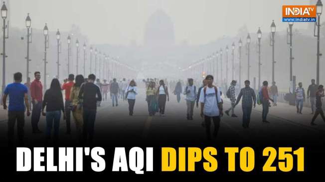 Delhi Air Pollution: AQI dips as the winter is about to set foot in the National Capital