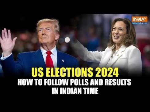 US Elections 2024: Poll timings, exit polls, live streaming, results in Indian time