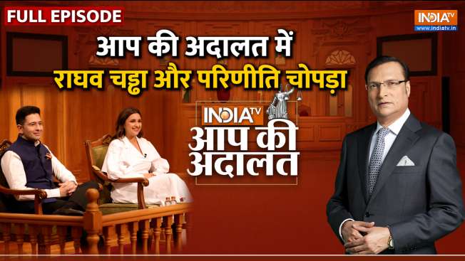 VIDEO: AAP MP Raghav Chadha And Bollywood actress Parineeti Chopra in Aap Ki Adalat