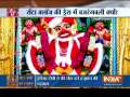 Hanuman dressed up as Santa Clause, temple priest comes up with a clarification