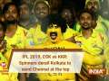 IPL 2019, CSK vs KKR: Spinners derail Kolkata to send Chennai at the top