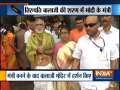 BJP leader Ashwini Kumar Choubey offers prayer at Tirupati Balaji temple