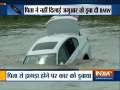 Video: Angry Haryana youth pushes BMW in river after father denies his new Jaguar Car request