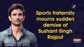Sports fraternity mourns sudden demise of Sushant Singh Rajput