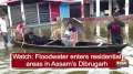 Watch: Floodwater enters residential areas in Assam's Dibrugarh