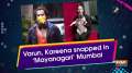 Varun, Kareena snapped in 'Mayanagari' Mumbai
