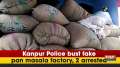 Kanpur Police bust fake pan masala factory, 2 arrested