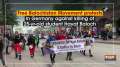 Free Balochistan Movement protests in Germany against killing of 25-yr-old student Hayat Baloch