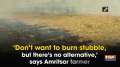 'Don't want to burn stubble, but there's no alternative,' says Amritsar farmer