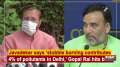 Javadekar says 'stubble burning contributes 4% of pollutants in Delhi,' Gopal Rai hits back