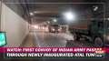 Watch: First convoy of Indian Army passes through newly inaugurated Atal Tunnel