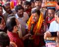 Nitin Navin visits temple after victory in Bihar election