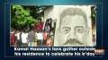 Kamal Haasan's fans gather outside his residence to celebrate his b'day
