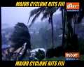 Heavy rains, strong winds as cyclone nears Fiji