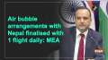 Air bubble arrangements with Nepal finalised with 1 flight daily: MEA