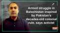 Armed struggle in Balochistan inspired by Pakistan's decades-old colonial rule, says activist