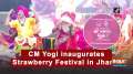 CM Yogi inaugurates Strawberry Festival in Jhansi