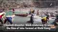 Chamoli disaster: Work underway to widen the flow of lake formed at Rishi Ganga