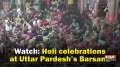 Watch: Holi celebrations at Uttar Pardesh's Barsana