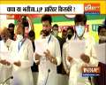  LJP leader Chirag Paswan holds a meeting with party leaders
