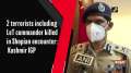2 terrorists including LeT commander killed in Shopian encounter: Kashmir IGP